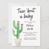 Baby Shower Taco Bout Kindereinladung Einladung (Vorderseite)