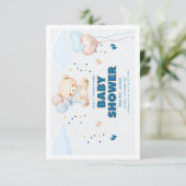 BABY SHOWER TAG DANKESKARTE (Stehend Vorderseite)