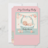 baby shower tarjeta einladung (Vorderseite)