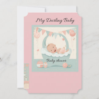 baby shower tarjeta einladung