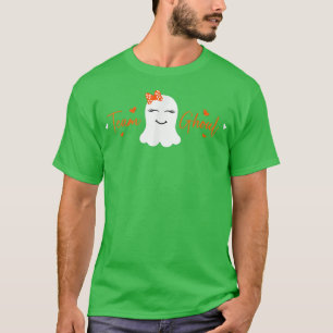 Baby Shower Team Girl Halloween Gender Reveal Team T-Shirt