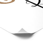 Baby Shower Teddy Balloons Gender Reveal Fotodruck (Ecke)