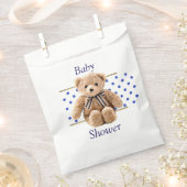 Baby Shower Teddy Bear Candy Favor Bags Geschenktütchen (Ausgeschnitten)