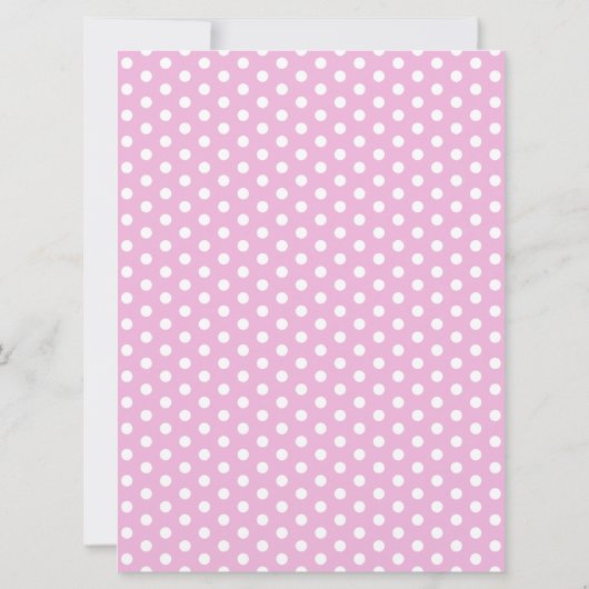 Baby Shower Teddy Table Chart Poker Punkte Einladung (Rückseite)