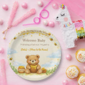Baby Shower Teller | Honigbär Thema (Party)