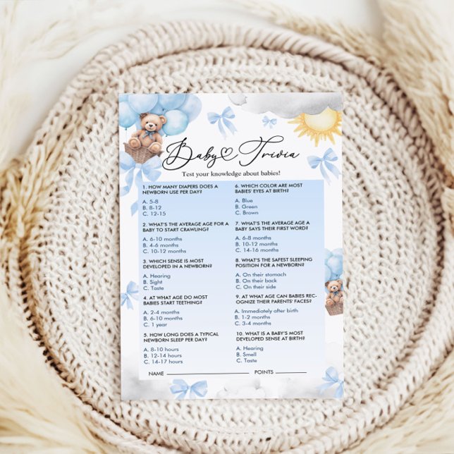 Baby Shower Trivia Game (Von Creator hochgeladen)