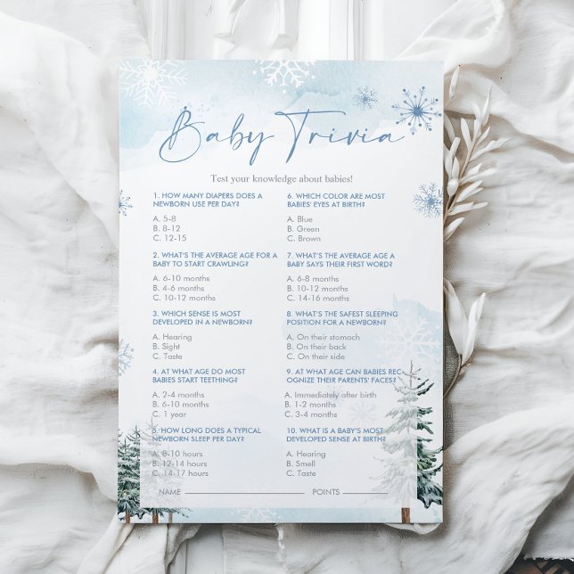 Baby Shower Trivia Game (Von Creator hochgeladen)