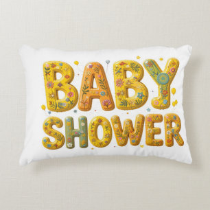 Baby-Shower-Überraschung Dekokissen