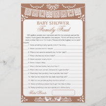 Baby-Shower-Umfrage-Sagt-Spielkarte