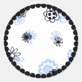 Baby Shower Umschlag Aufkleber (Vorderseite)