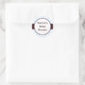 Baby Shower Umschlag Aufkleber (Tasche)