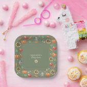 Baby Shower 'Wachsen mit Liebe' Pappteller (Party)