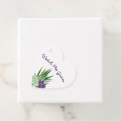 Baby Shower Watch Me Grow Succuly Danke Geschenkanhänger (Beispiel)