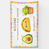 Baby Shower Willkommensposter Banner (Vertikal)