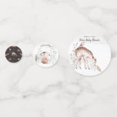 Baby Shower Woodland Tiere Konfetti (Vorderseiten)