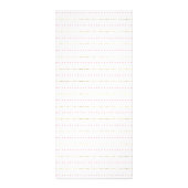 Baby Shower Word Scramble Game, Schmetterlinge Werbekarte (Hinten)