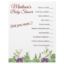 Baby Shower Word Search Game 🍼 Spaß & Niedliches