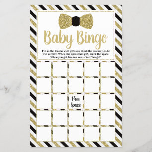 Baby-Shower-Wortsuche, Fliege Flyer