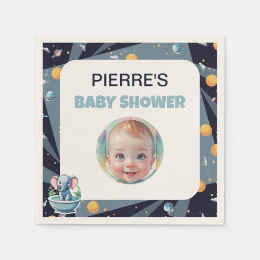 BABY SHOWERS SERVIETTE (Vorderseite)