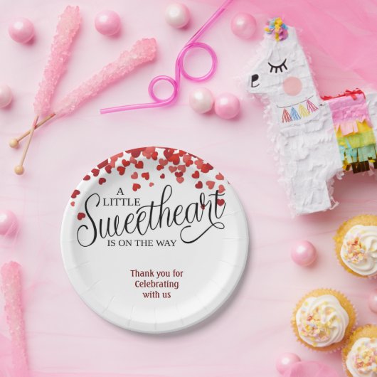 BABY SHOWERTableware||herzen|süßen Pappteller (Party)