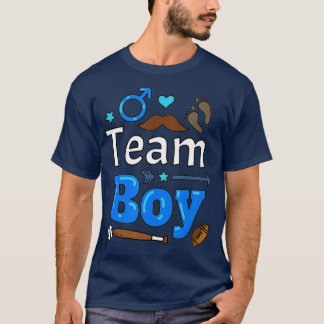 Baby Showfamilie Outfit - Team Boy Team Girl Gen T-Shirt
