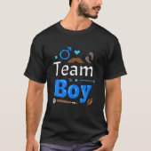 Baby Showfamilie Outfit Team Boy Team Girl Gende T-Shirt (Vorderseite)