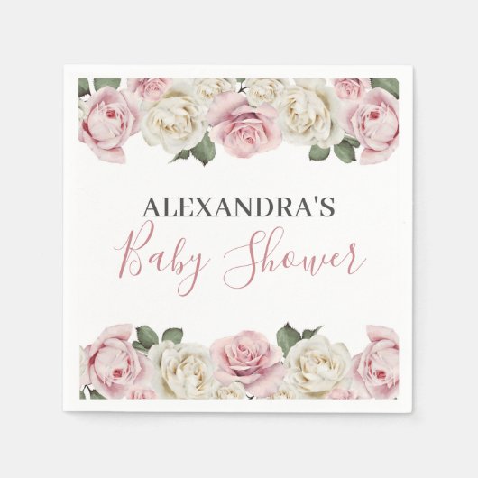 Baby Showpaper Napkin - Cocktails Napkin Serviette (Vorderseite)