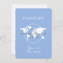 Baby Showpass Reisethema Dusty Blue
