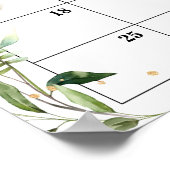 Baby Showrate Terminkalender Poster (Ecke)