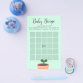 Baby Showspiel Baby Bingo Flyer (Einzeln)