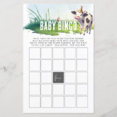 Baby Showspiel Baby Bingo Party Cow (Vorderseite)