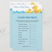 Baby Showspiel im Niedlichen Thema Rubber Duck (Vorne/Hinten)