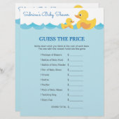 Baby Showspiel im Niedlichen Thema Rubber Duck (Vorne/Hinten)