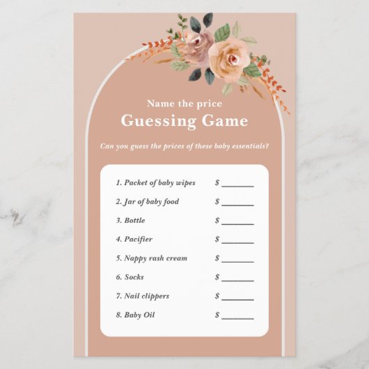 Baby Showspiel Preis, Hello Baby Flyer (Vorne)