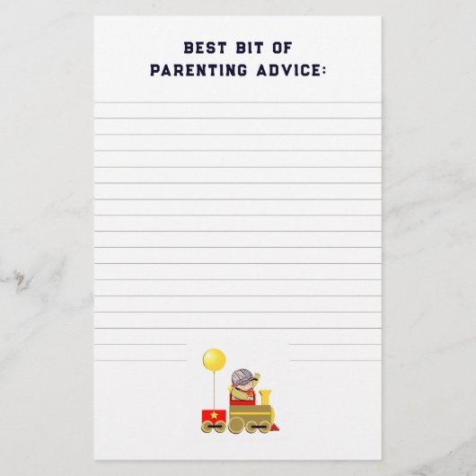 Baby Showspiele (Rückseite)