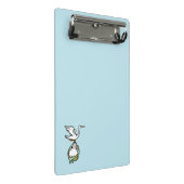 Baby Showspiele Blue Memory Boards Mini Klemmbrett (Schrägansicht)