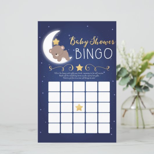 Baby Showspiele finden die Gäste-Quest, Baby Bingo (Stehend Vorderseite)