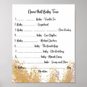 Baby Showspiele Poster (Vorne)