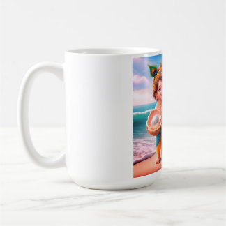 Baby Shree Krishna & Radha mit Diamond Divine Kaffeetasse