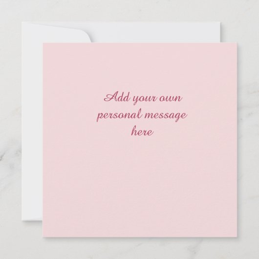 Baby Sie sind der Grund, warum ich immer Valentini (Rückseite)