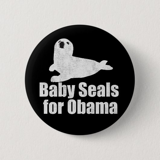 Baby-Siegel für Obama Button (Vorderseite)