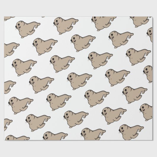 Baby Siegel Geschenkpapier (Flach)