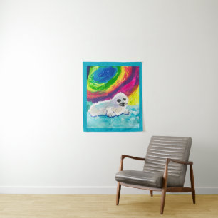Baby Siegel "Kunst von Kindern" Wandteppich
