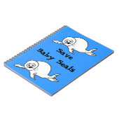 Baby-Siegel Notizblock (Linke Seite)