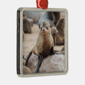 Baby Siegel Ornament Aus Metall (Rechts)