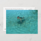 Baby Siegel Postkarte (Vorne/Hinten)