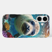 Baby-Siegel unter Wasser Case-Mate iPhone Hülle (Rückseite (Horizontal))