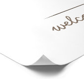 Baby Signature Tree - Groß - Grün Poster (Ecke)