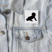 Baby-Silhouette Button (Beispiel)
