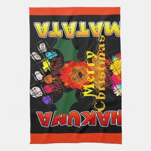 Baby Simba Merry Christmas Collection Geschirrtuch (Vertikal)